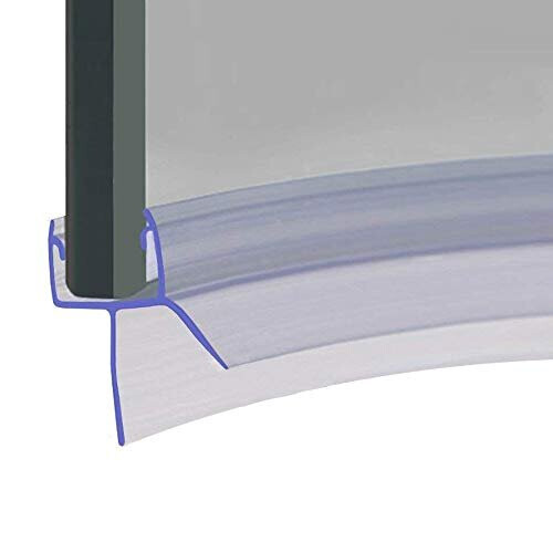 Pre Curved Shower Screen Door Seal Fits 4, 5 or 6mm Glass Seals