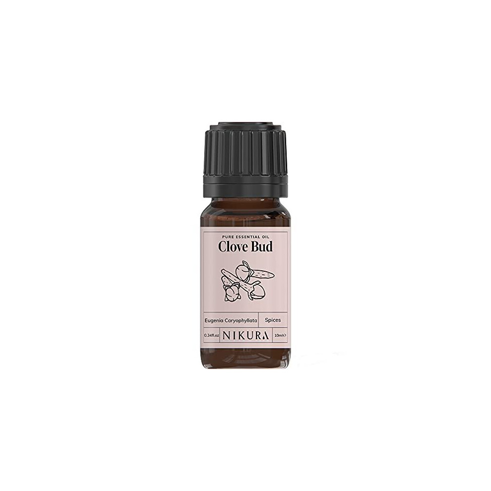 Nikura | Clove Bud Essential Oil - 10ml - 100% Pure