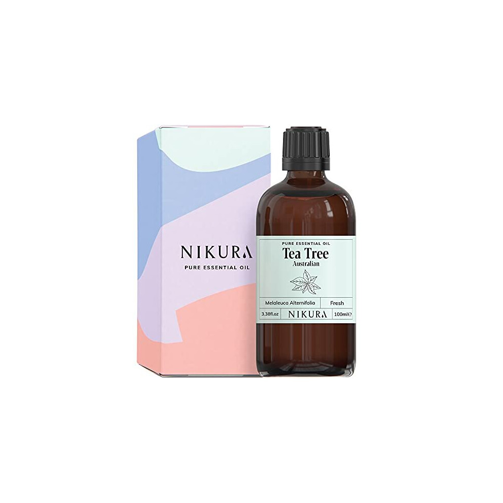 Nikura | Tea Tree (Australian) Essential Oil - 100Ml - 100% Pure