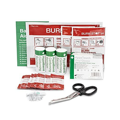 Burn Stop Burns First Aid Kit in Bag, Medium Fully Stocked 2