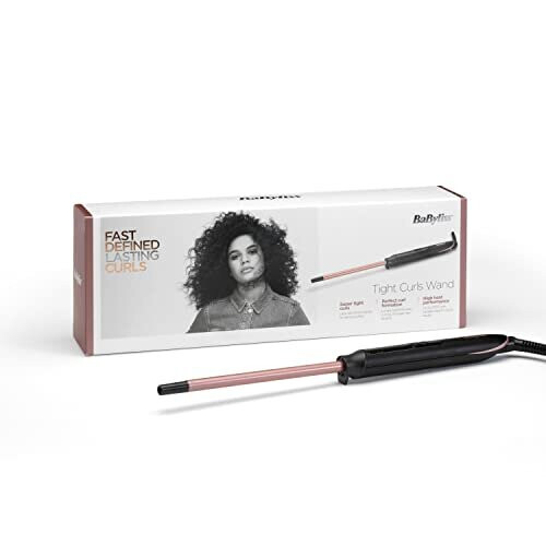 BaByliss BaByliss Rose Quartz Tight Curls Wand 1