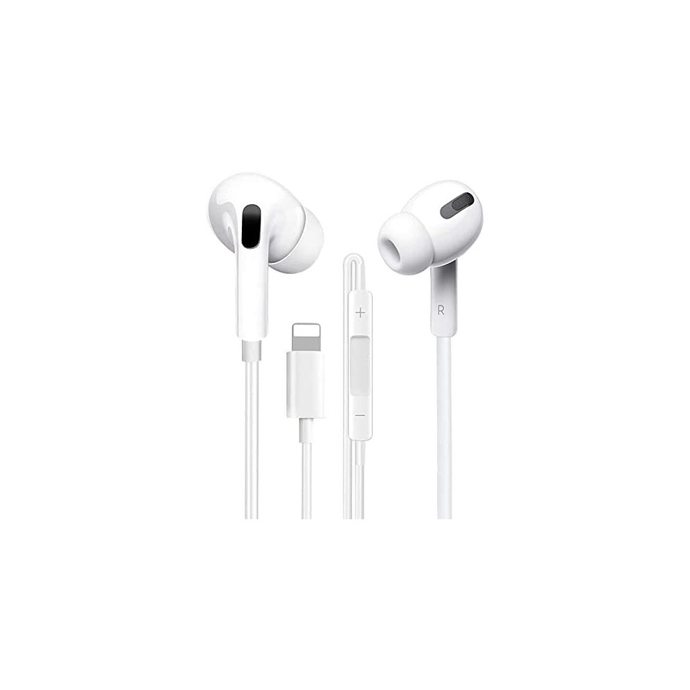 In-Ear Earphones for iPhone 13,HiFi-Audio Stereo Noise Isolating Earbuds with Mic+Volume Control Compatible for iPhone 13 mini/13/13 Pro/13 PM/12