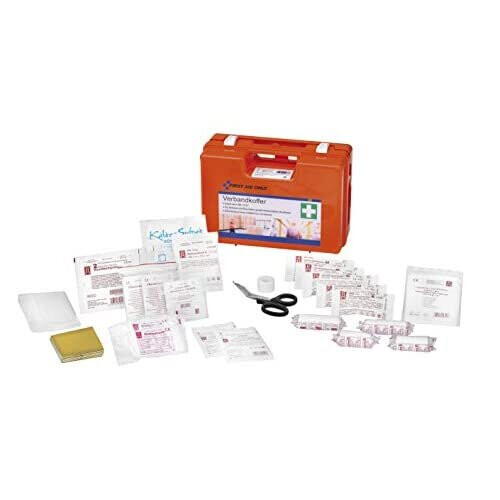 First Aid Only Dressing Case with Handle, Orange, P-10016, 2.13 kg 1
