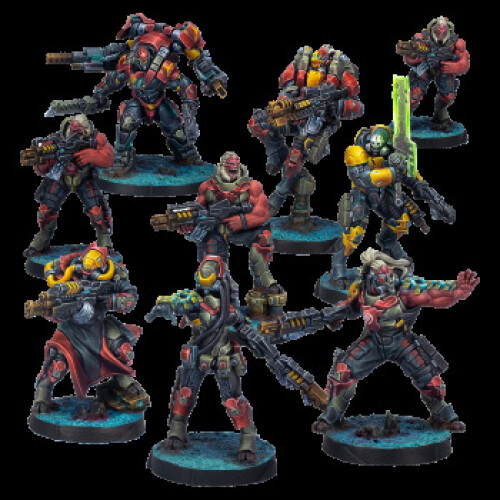 Corvus Belli Infinity: Morat Aggresion Forces Action Pack