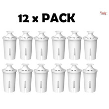 12 x Universal Fits Brita Classic Water Filter Jug Cartridges Replacement Refill