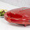 Quest Quest 750W 2 Slice Non Stick Sandwich Toastie Maker | Red 8