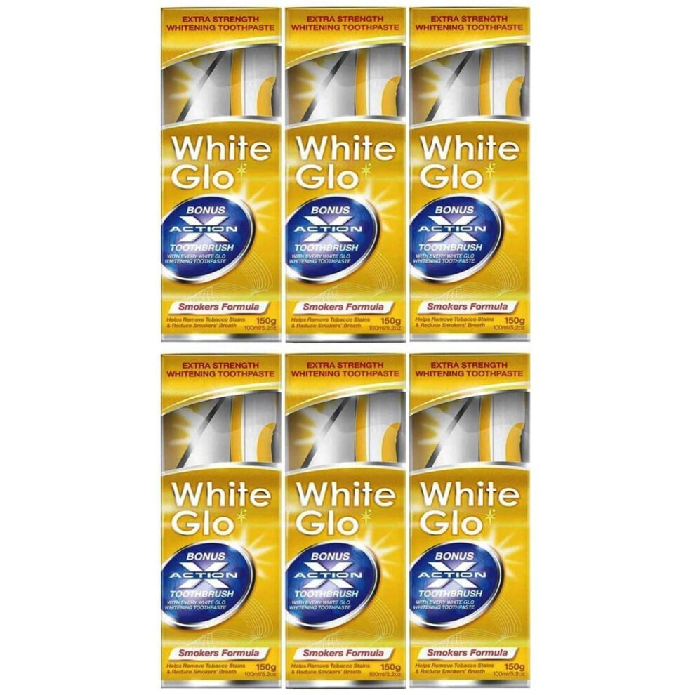 White Glo Smokers Formula Ning Toothpaste (100Ml) - Pack Of 6