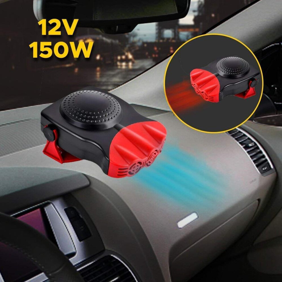 Car Heater Plugs Into Cigarette Lighter Car Defroster 150W 12V 763170383747