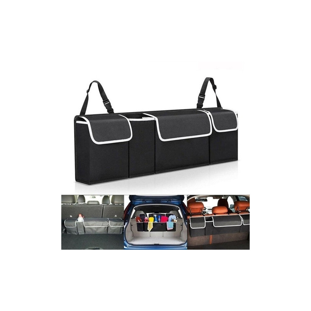 Multi-Use Oxford Cloth Car Trunk Backseat Storage Bag Organizers 763170385468