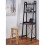 URBN Living (Black) Ladder Desk 2 Shelves Wooden Computer Table Office 1