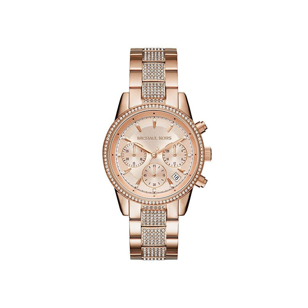 Michael Kors MK6485 Ritz Crystal Topring Women's Watch