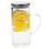 Alpina (1.3 Litre) Glass Water Jugs Handle Fruit Filter Juice  Drinks 7