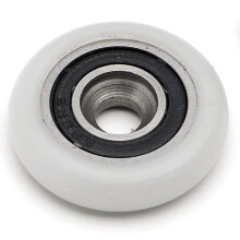 (19mm) 4 x Shower Door Rollers/Runners/Wheels 19mm, 23mm, 25mm or 27mm Wheel Diameter L008