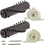 SPARES2GO Roller Brush Bar + End Caps for GTECH AirRam AR01 AR02 Maintenance Kit 12