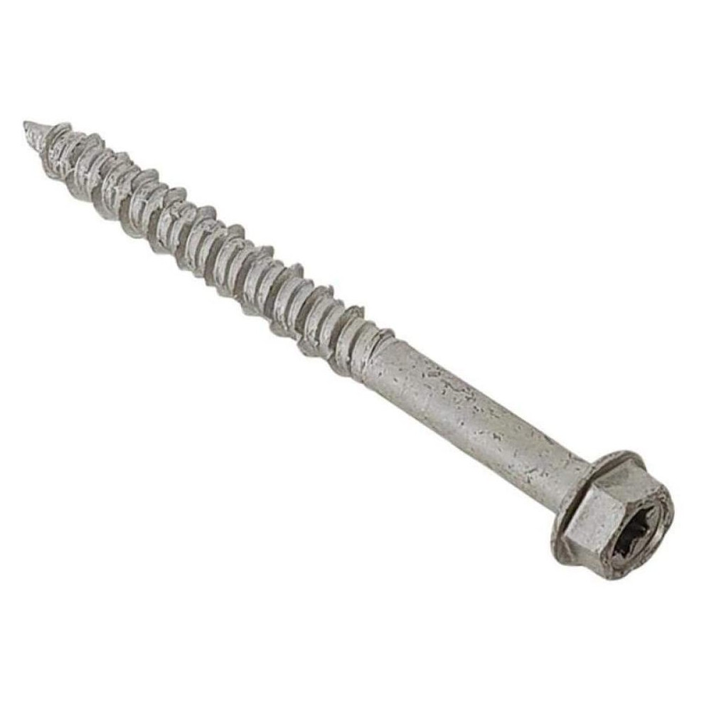 Forgefix FORTFMH6382 Techfast Masonry Hex Head Screw - 6.3 X 82mm - Box 100 Fixings