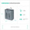 LIVIVO 2 COMPARTMENT LAUNDRY HAMPER CLOTHES WASHING STORAGE BASKET DARK LIGHTS FOLDABLE 7
