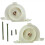 SPARES2GO Roller Brush Bar + End Caps for GTECH AirRam AR01 AR02 Maintenance Kit 3