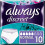 Always Always Discreet Normal Large 10 Low Rise Pants 1