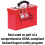 Master Lock Master Lock 498A Latch Tight Portable Group Lockout Box, Red, One-Size 2