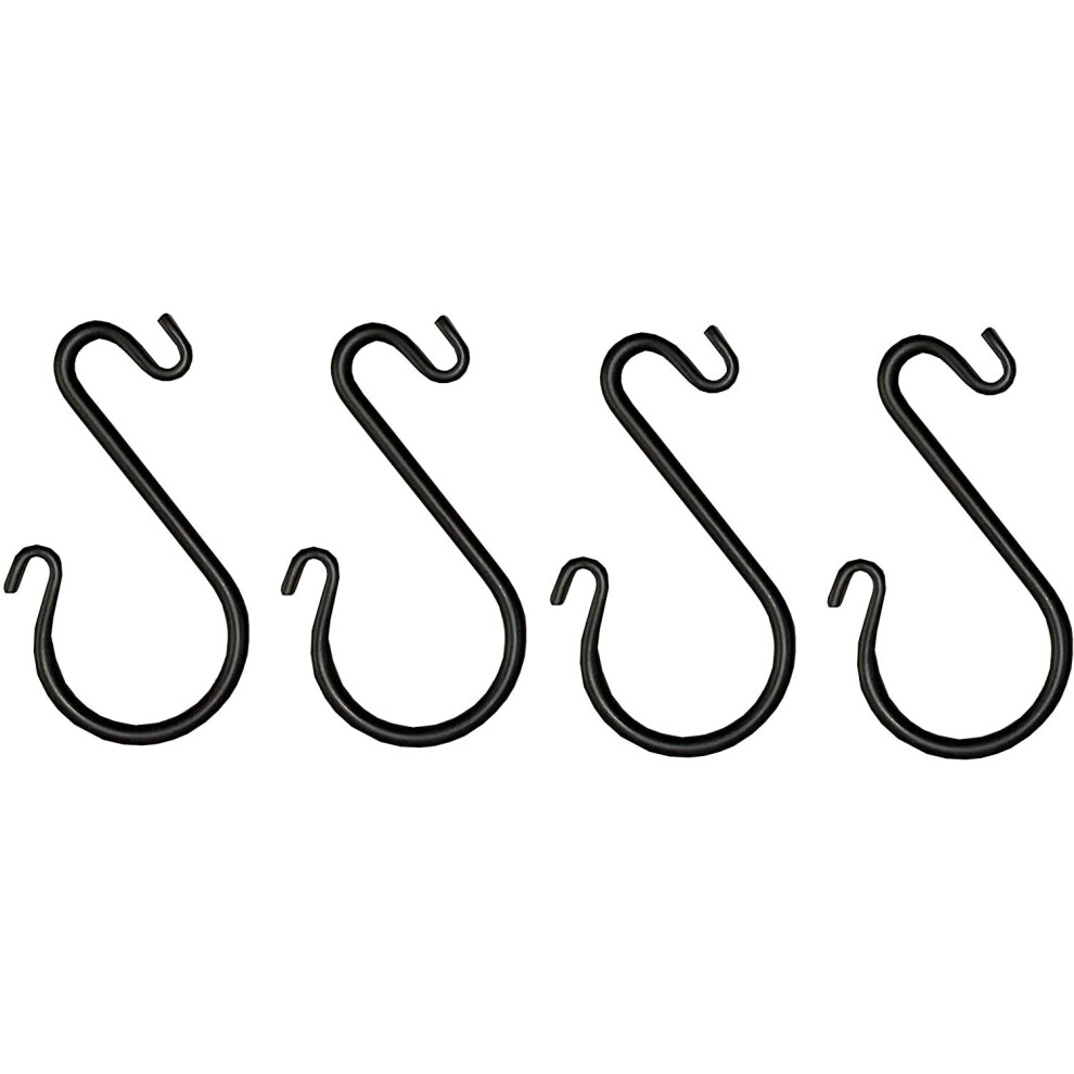 Selections Steel S Hooks For Bird Feeders And Hanging Baskets (Set Of 4)