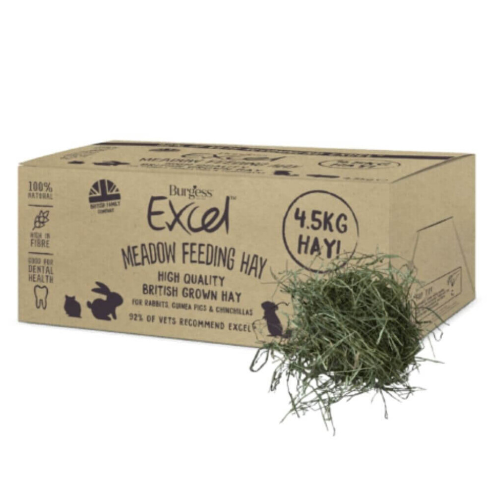 Burgess Excel Meadow Feeding Hay Box 4.5kg