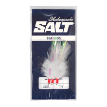 Shakespeare SALT Sea Rig Mackerel Feathers Fishing Lures