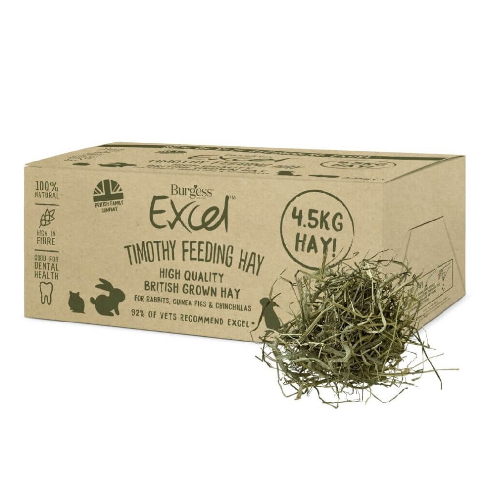 Burgess Excel Timothy Feeding Hay Box 4.5kg