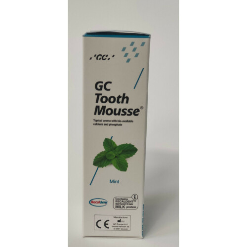 Gc GC Tooth Mousse MINT Topical Creme  Calcium & Phosphate- Mint 1