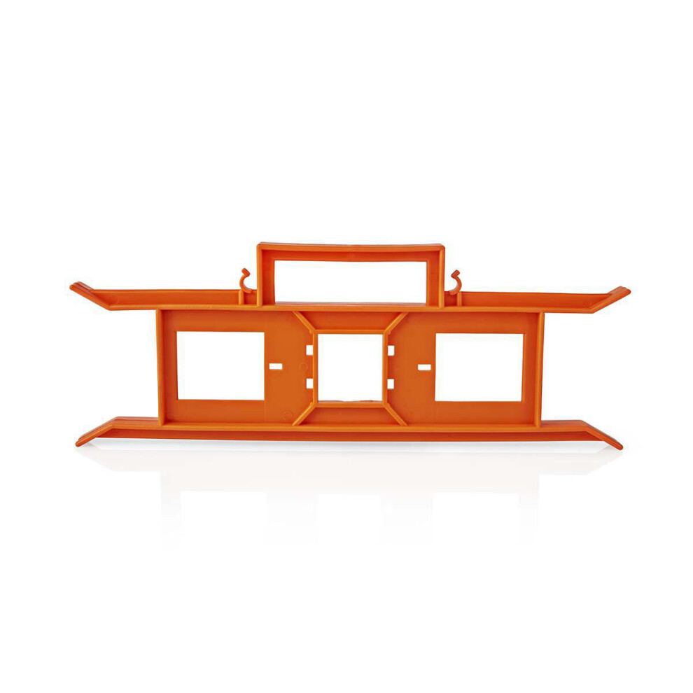 Cable H Frame / Reel with handle - Keeps cables wire lead tidy garden DIY Orange