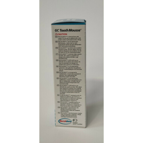 Gc GC Tooth Mousse MINT Topical Creme  Calcium & Phosphate- Mint 2