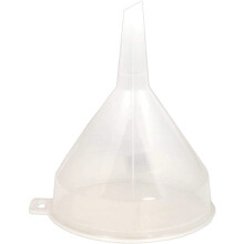 Whitefurze 2 x Plastic Funnel 14cm Clear