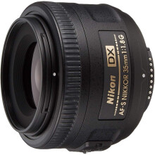 Nikon AF-S DX NIKKOR 35mm f/1.8G Objektiv mit Autofokus für Nikon DSLR-Kameras