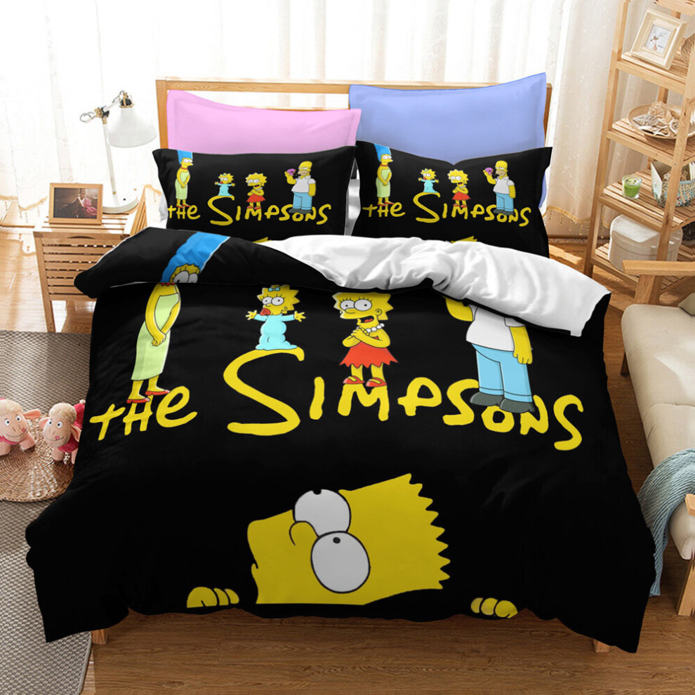 (Style 16, Single) The simpson Bedding Single Double King Duvet Cover