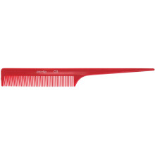 Pro Tip Hairdressing Rat Tail Comb PTC03 202mm - RED