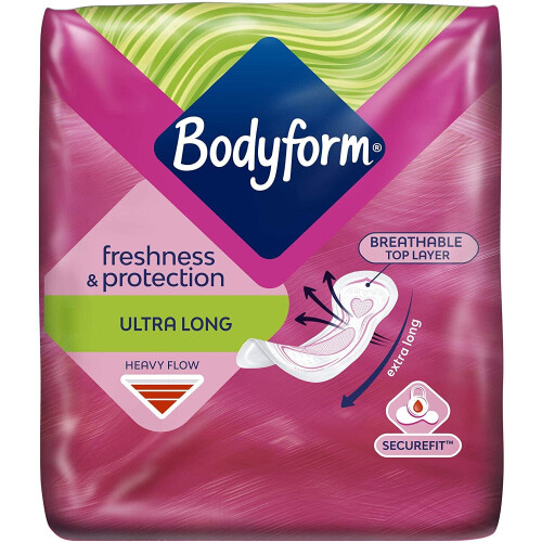 Bodyform Ultra Super 14 per pack (PACK OF 4)