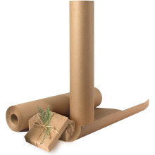 Triplast 400mm x 30m Roll of Brown ECO Kraft Paper | Made from 100% Recycled Paper | Biodegradable & Fully Recylable Brown...