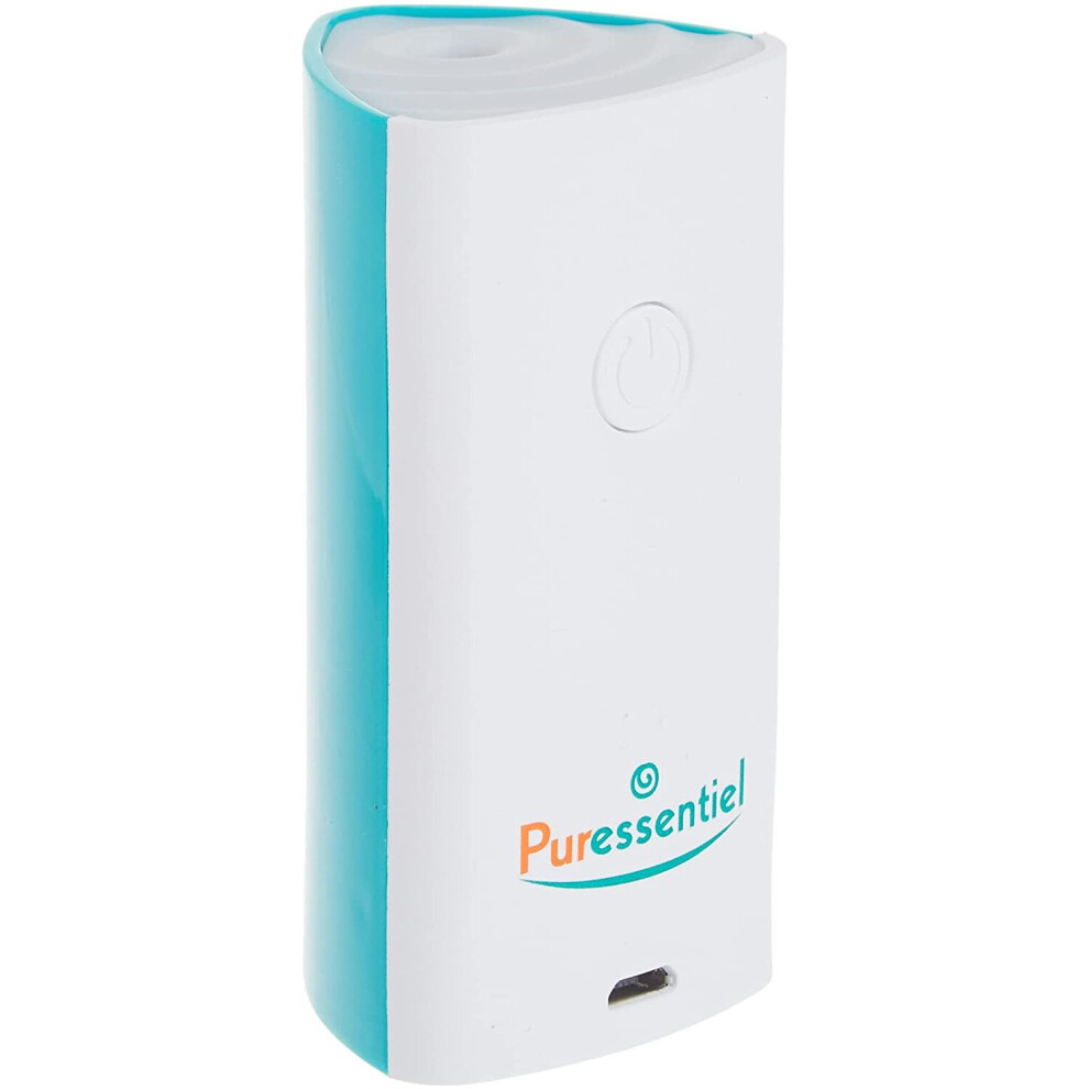 Puressentiel Cordless Ultrasonic Diffuser - Diffuse & Go - Mobile Diffuser - Aromatherapy & Sensorial Wellbeing - Essential Oils