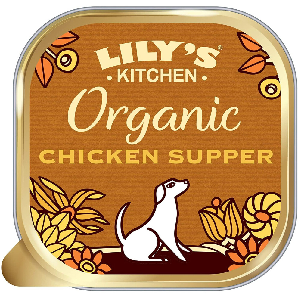 Lily's Kitchen Adult Chicken Supper Organic Wet Dog Food (11 x 150g)