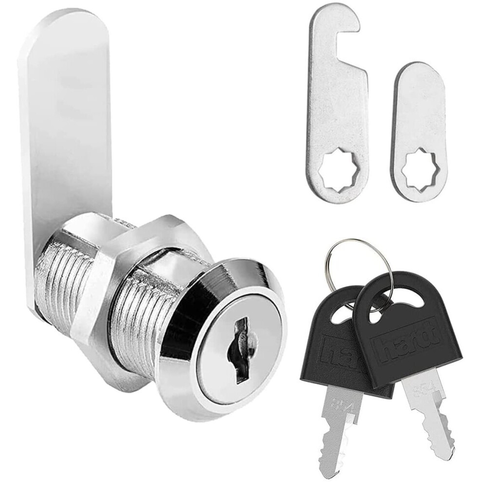 Litensh 25Mm Security Mailbox Lock, Letter Post Box Lock, Cabinet Drawer Cam Lock, Toolbox Door Cupboard Locks With Keys (1, 25Mm) 747607966987