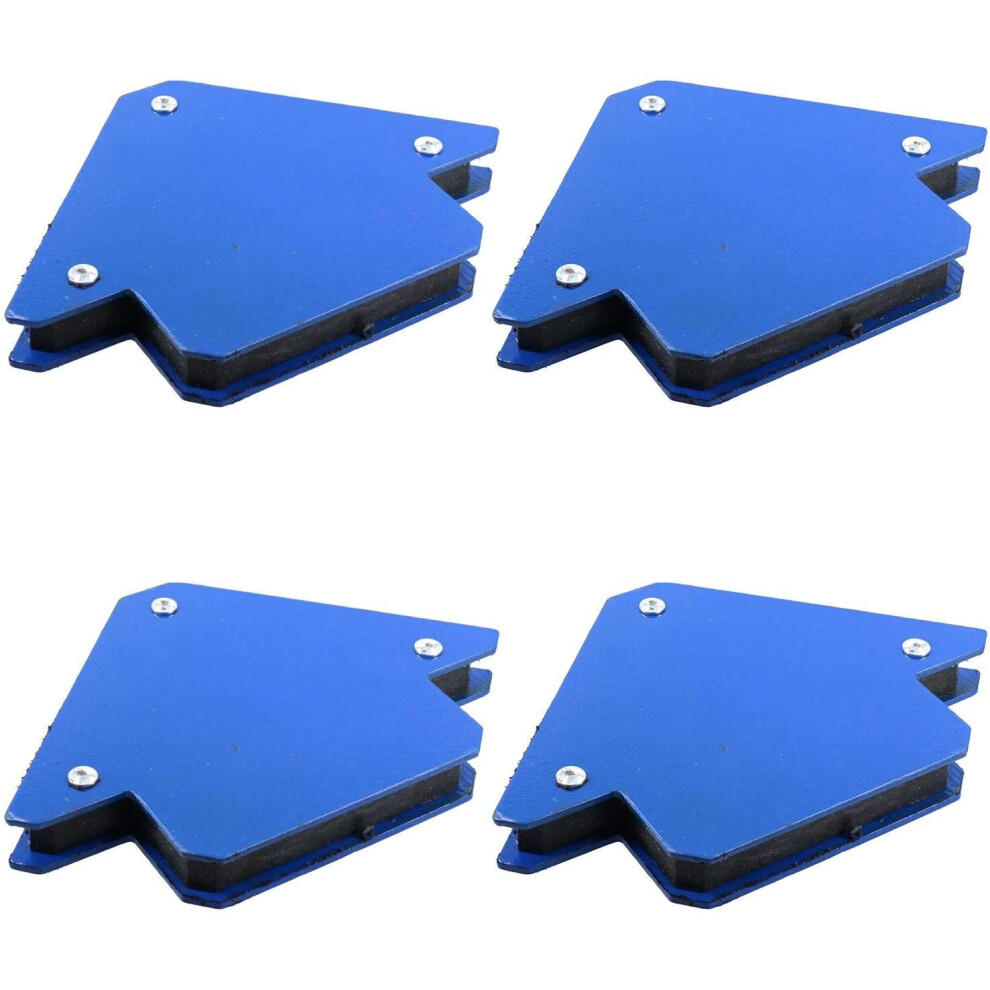 4Pk 25Lb 75Mm Welding Magnet Arrows Welder Holder Support 45 90 135 Angles 5056133367645