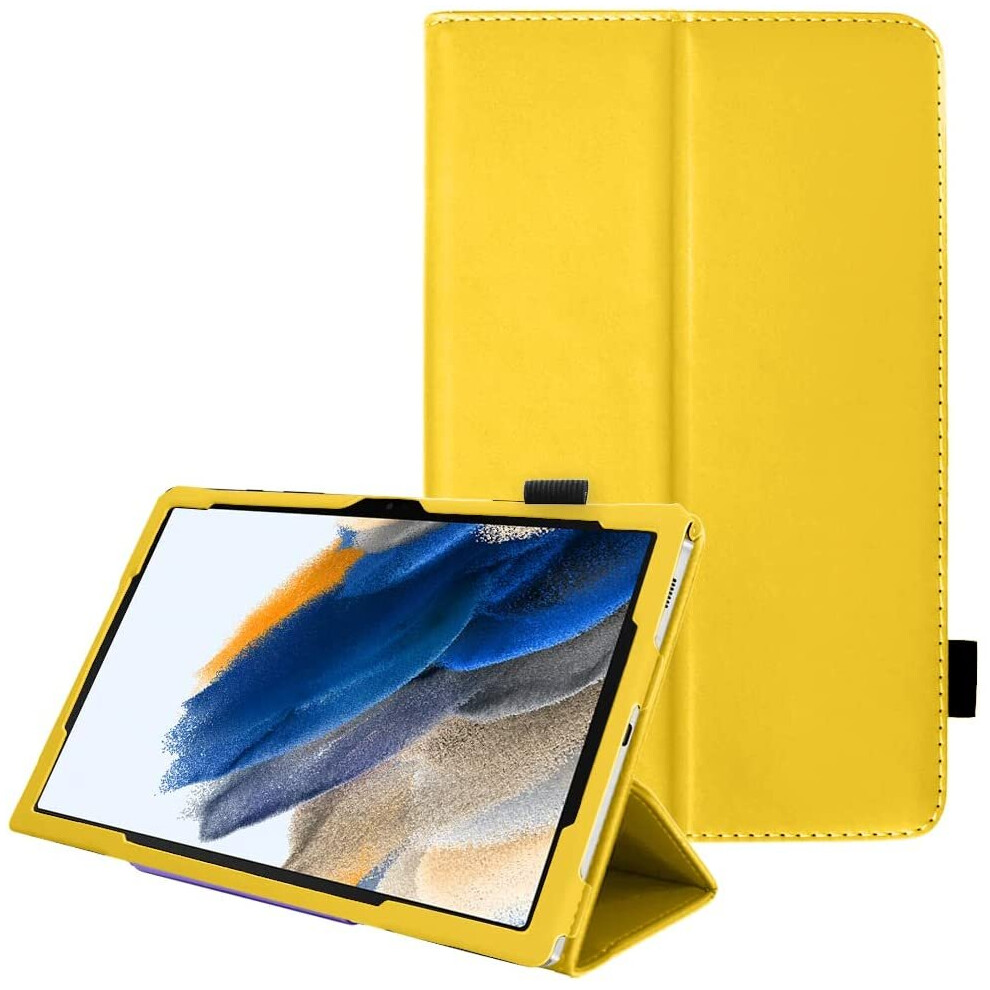 TECHGEAR Leather Case for Samsung Galaxy Tab A8 10.5" (SM-X200 / SM-X205) Premium PU Leather Slim Folio Stand Smart Case Cover...