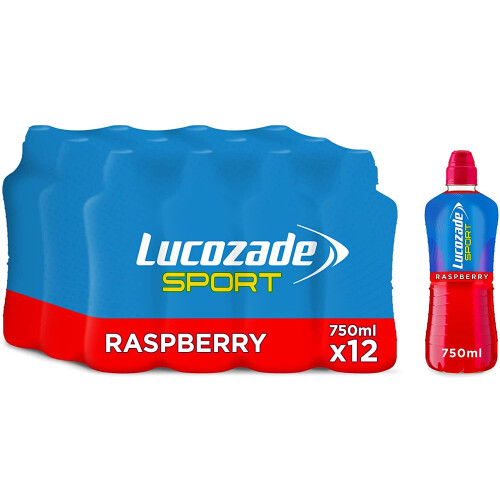 Lucozade Lucozade Sport Raspberry 12x750ml