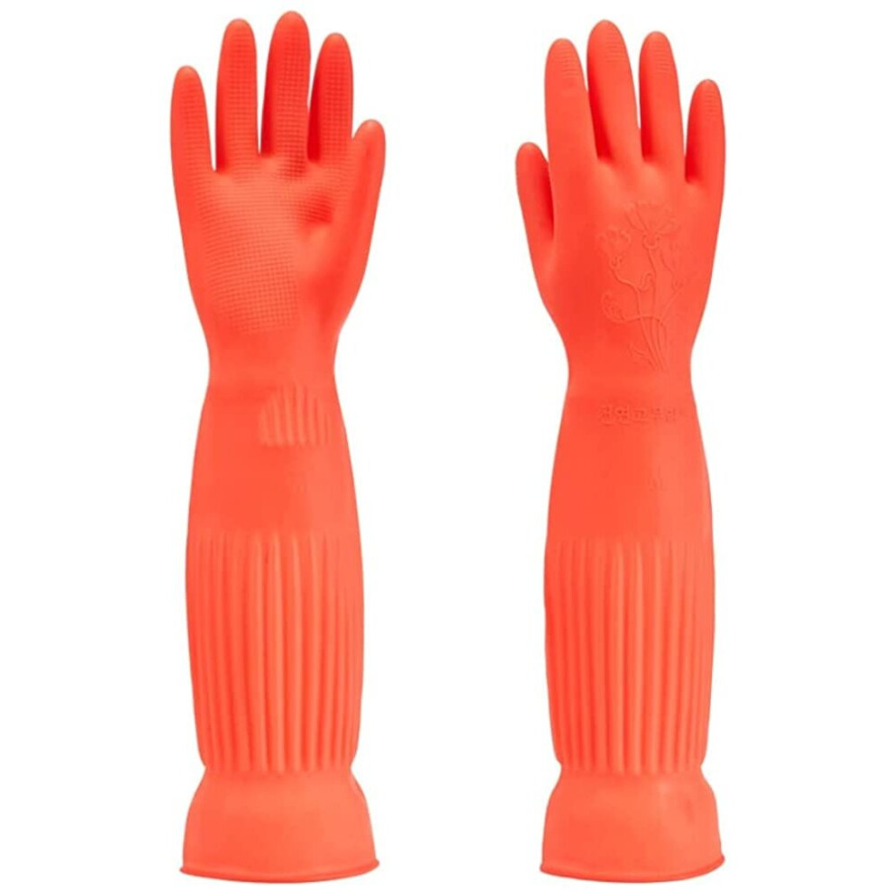 Rubber Dishwashing Glove, Waterproof and Oil-resistance, Suitable for kitchen CleaningãClothes WashingãHousehold Cleaningã...-image-OPC-P8YZPMK-NEW