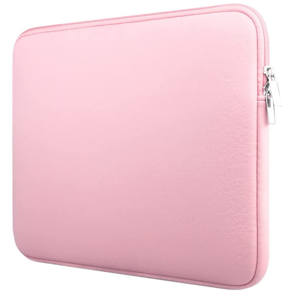 Fdsmall 13 Inch Laptop Sleeve With Soft Lining Compatible With 13.3 Macbook Pro Air For 13 Inch Notebook Computer Ultrabook... Pink 770824732950