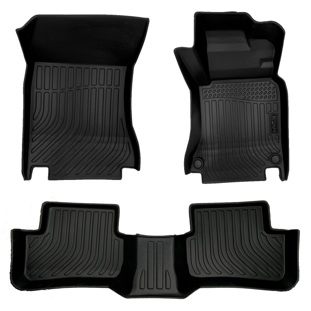 Mercedes Cla 2013+ 3D / 5D Moulded Tpe Rubber Car Mats 5044282574236