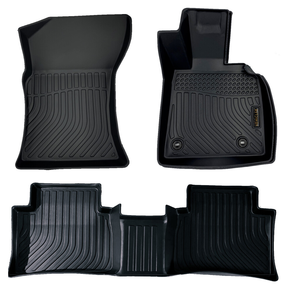 Toyota Camry 2019+ 3D / 5D Moulded Tpe Rubber Car Mats 5044282579521