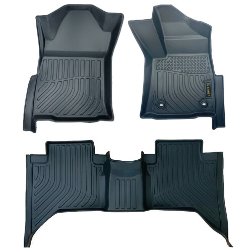 Toyota Hilux Automatic 2016+ 3D / 5D moulded TPE Rubber car mats