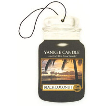 YANKEE CANDLE Bilglas Enkelt bilduft Sort kokosnød 15g