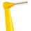Tepe TePe Angle Yellow Interdental Brushes (0.7mm - Size 4) / Easy and simple interspace cleaning with long handle and angled neck / 1 x 6 brushes 3