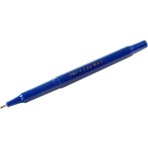 Pilot Pilot Fineliner 1.2 mm Tip - Blue, Box of 12